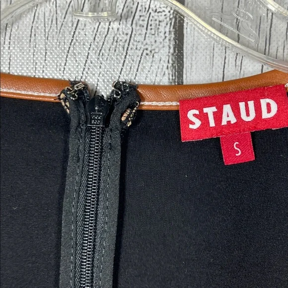 STAUD Joint Mini A-Line Dress size - Picture 8 of 13